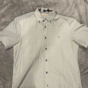 Burberry short sleeve button up